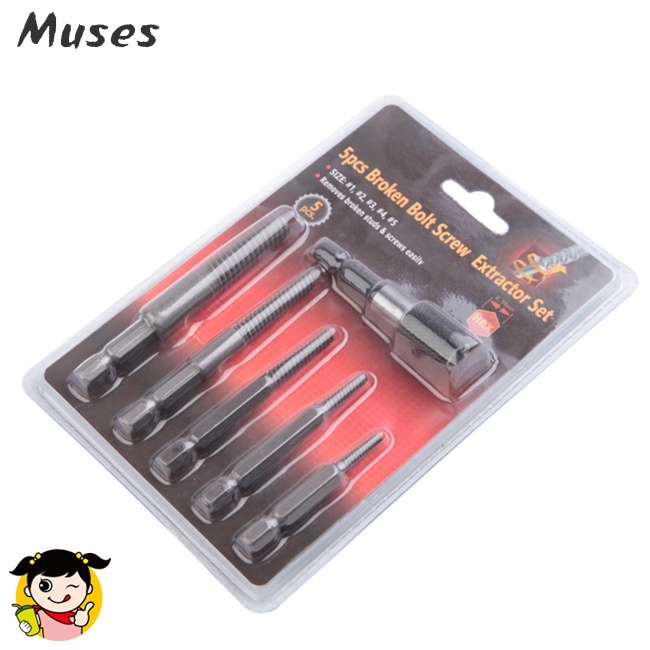 Set 6 Mũi Khoan Điện Hss 5 + 1 5-18mm Tay Cầm Lục Giác