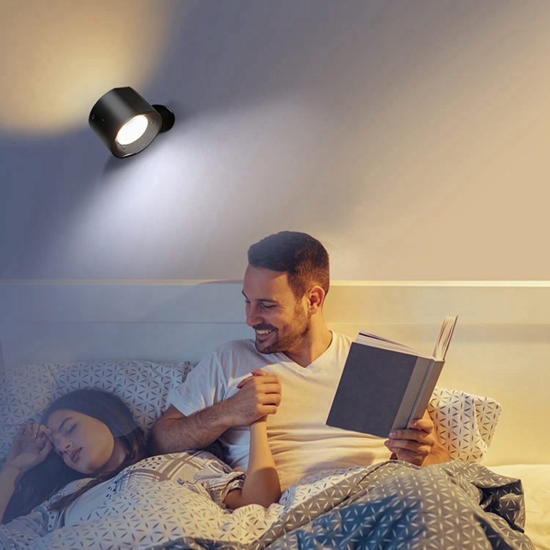 Đèn LED Gắn Tường Điều Chỉnh Được 3 Màu Sắc