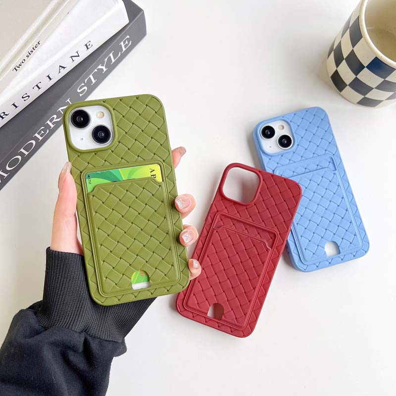 Ốp Điện Thoại TPU Silicon Mềm Chống Sốc Có Ngăn Đựng Thẻ Cho iPhone 11 12 13 14 Pro Promax 6 6S 7 8 Plus XS X XR XsMax SE