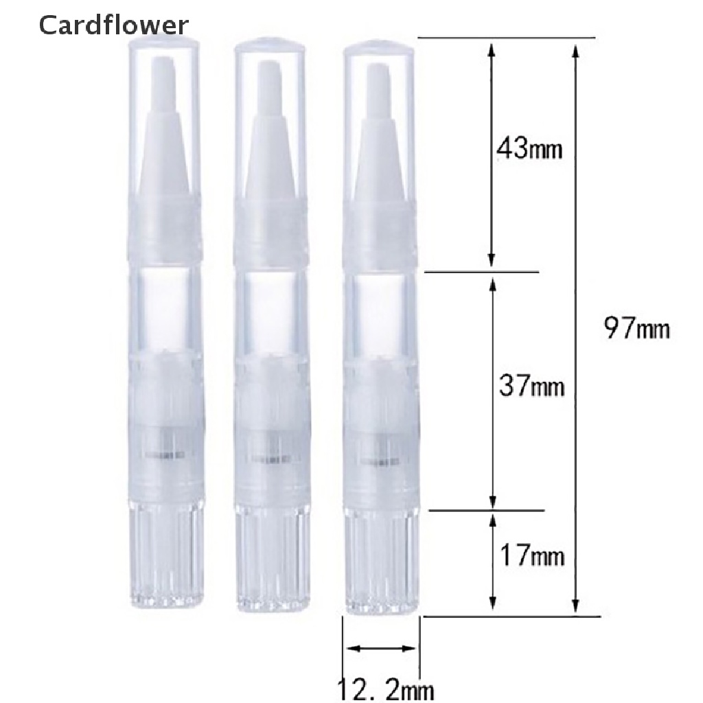 Bút Dầu Rỗng 1.5ml Có Cọ Chuyên Dụng Trang Trí Móng Tay