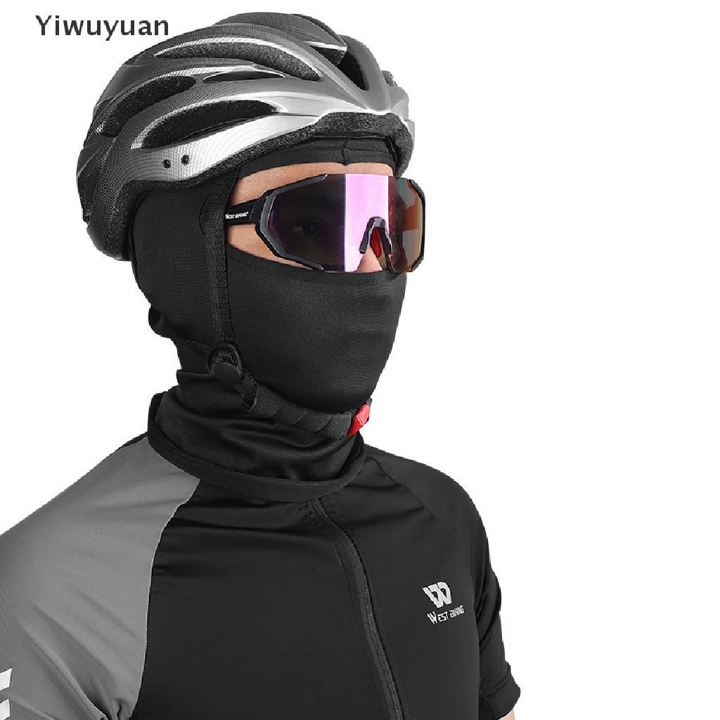 1 Khẩu Trang Lycra Che Mặt Giữ Ấm Mùa Đông Màu Đen Cho Nam Nữ Khi Đi Xe Máy Trượt Tuyết Ngoài Trời