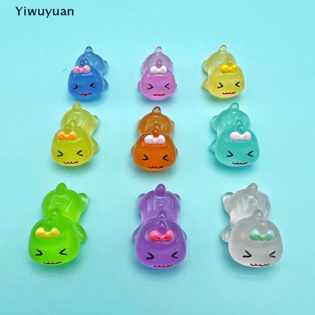 &lt; Yiwuyuan &gt; Bộ 5 Mô Hình Búp Bê Đồ Chơi Phát Sáng Trong Bóng Tối Bằng Nhựa Resin Craf Đang Giảm Giá