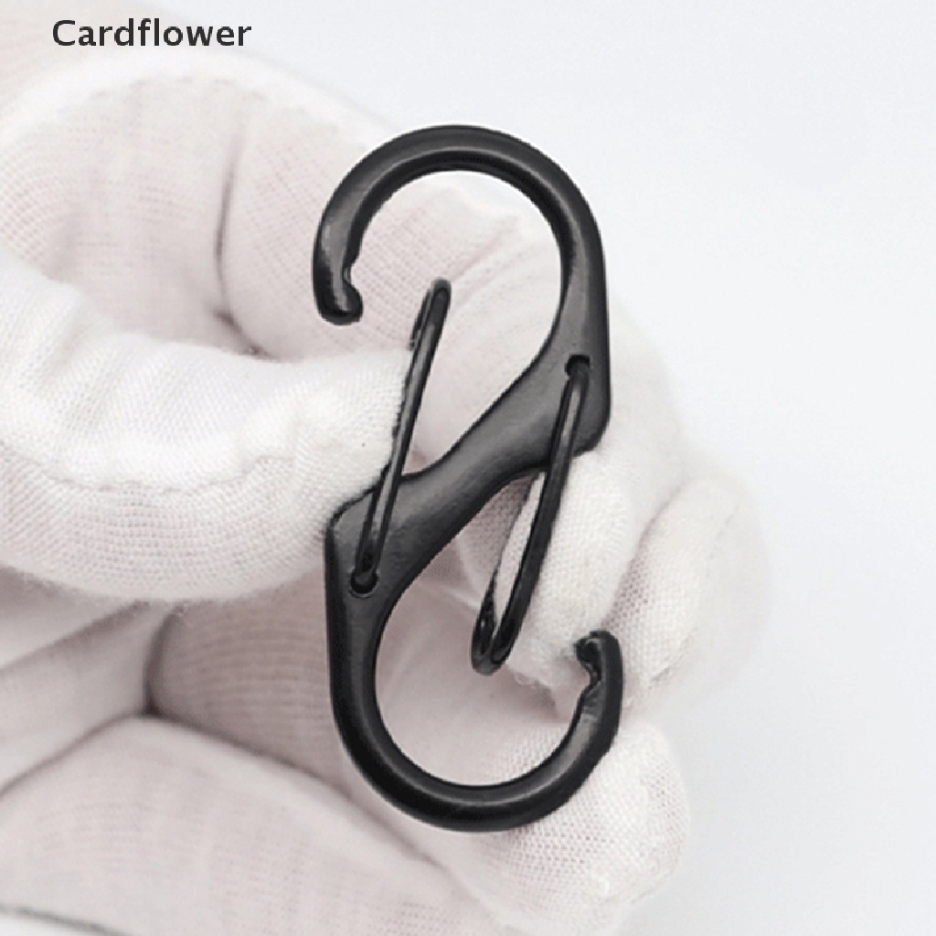 Bộ 10 Móc Khóa Chữ S Bằng Thép Không Gỉ