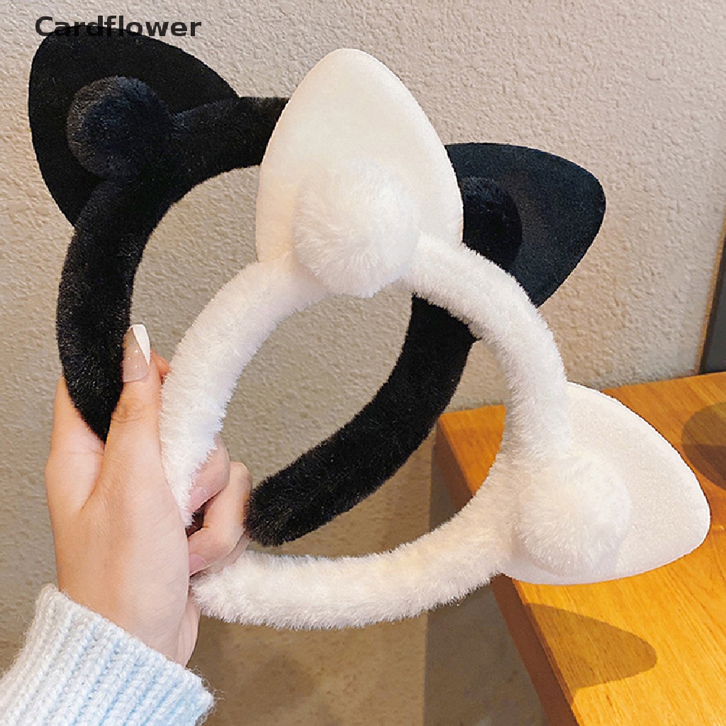 1 Băng Đô Tai Mèo Thời Trang Cho Nữ Rửa Mặt