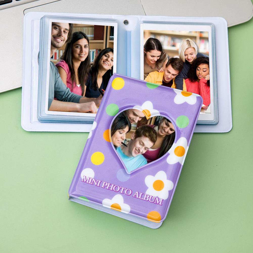 Album Ảnh Polaroid 3 Inch E7U4 Mini Dạng Móc Khóa Dành Cho Cặp Đôi