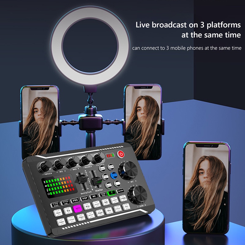 Thẻ Âm Thanh Bluetooth Hỗ Trợ Livestreaming Podcastinging