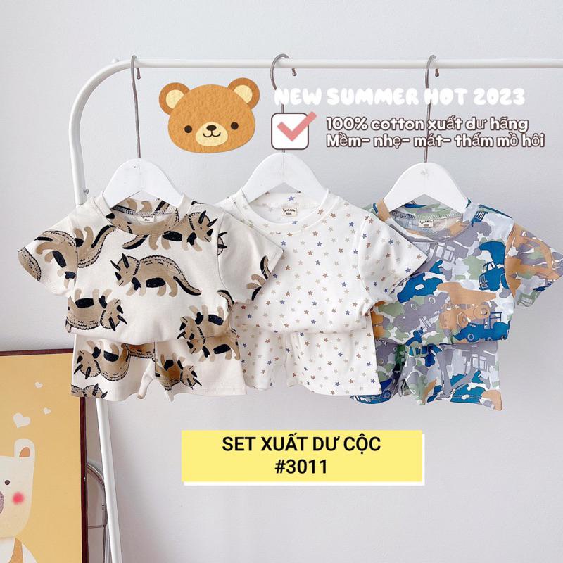 SET 3 BỘ CỘC TAY XUẤT DƯ BÉ TRAI