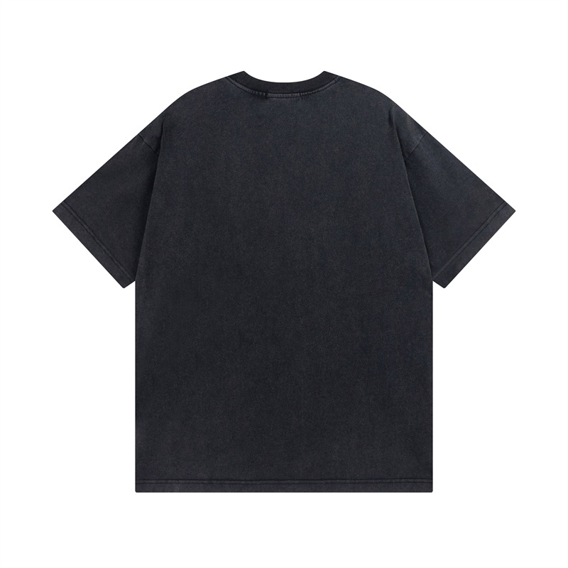 Bán Chạy Nhất Áo Thun Cotton Tay Ngắn In Chữ Mismatched Plus Size Unisex