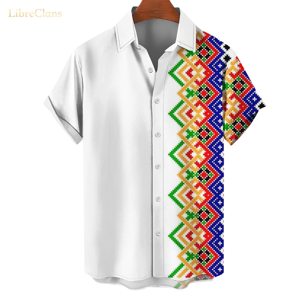 Áo Thun Nam Ngắn Tay Họa Tiết In 3D Thời Trang