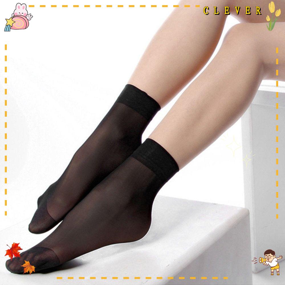 Set 5 Đôi Tất Lụa Siêu Mỏng Gợi Cảm Cho Nữ