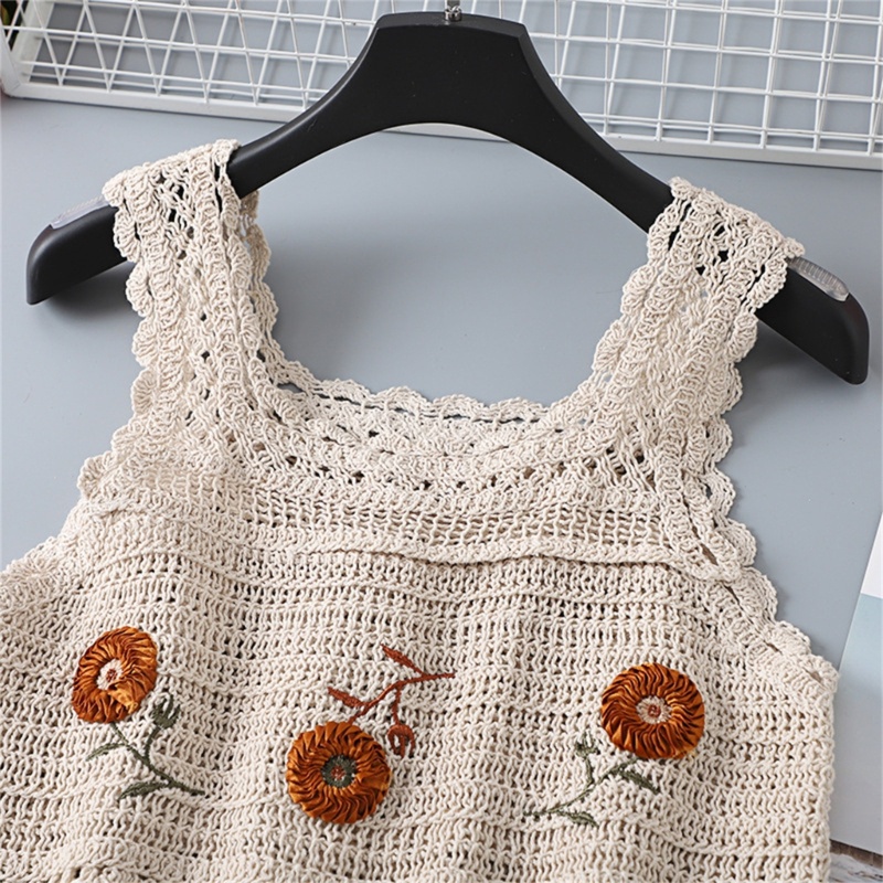 Áo Hai Dây Cổ Vuông Thời Trang Mùa Hè Cho Nữ