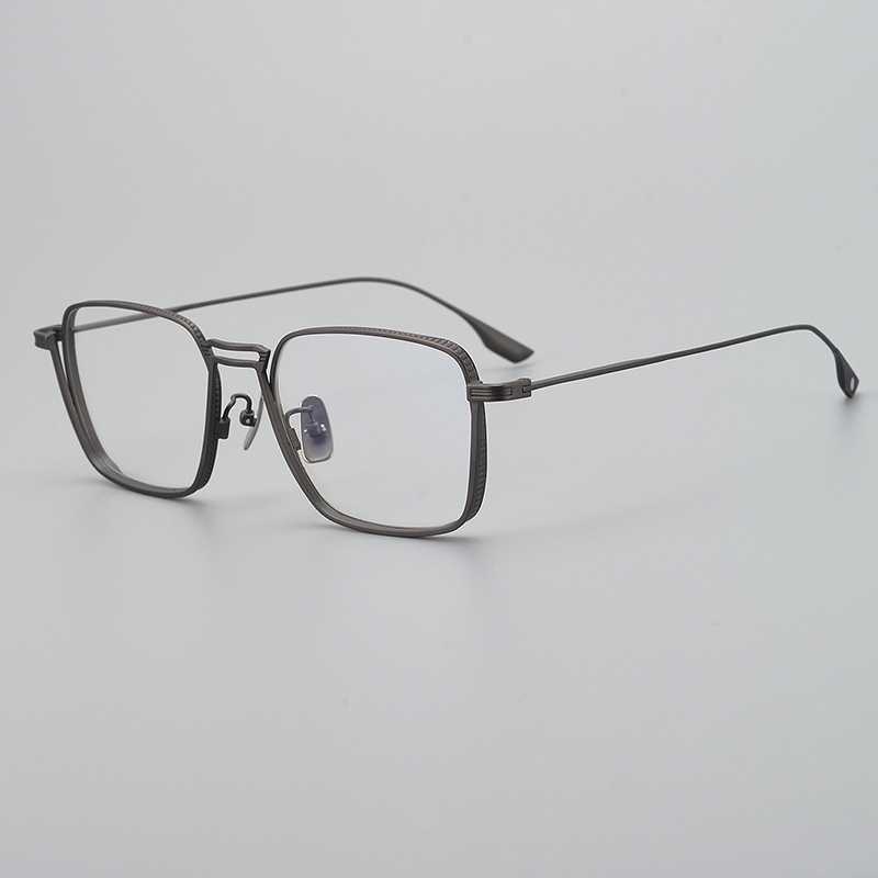 Mắt Kính Gọng Phẳng Đơn Giản Cá Tính Hợp Thời Trang Mới Cho Nam Và Nữ