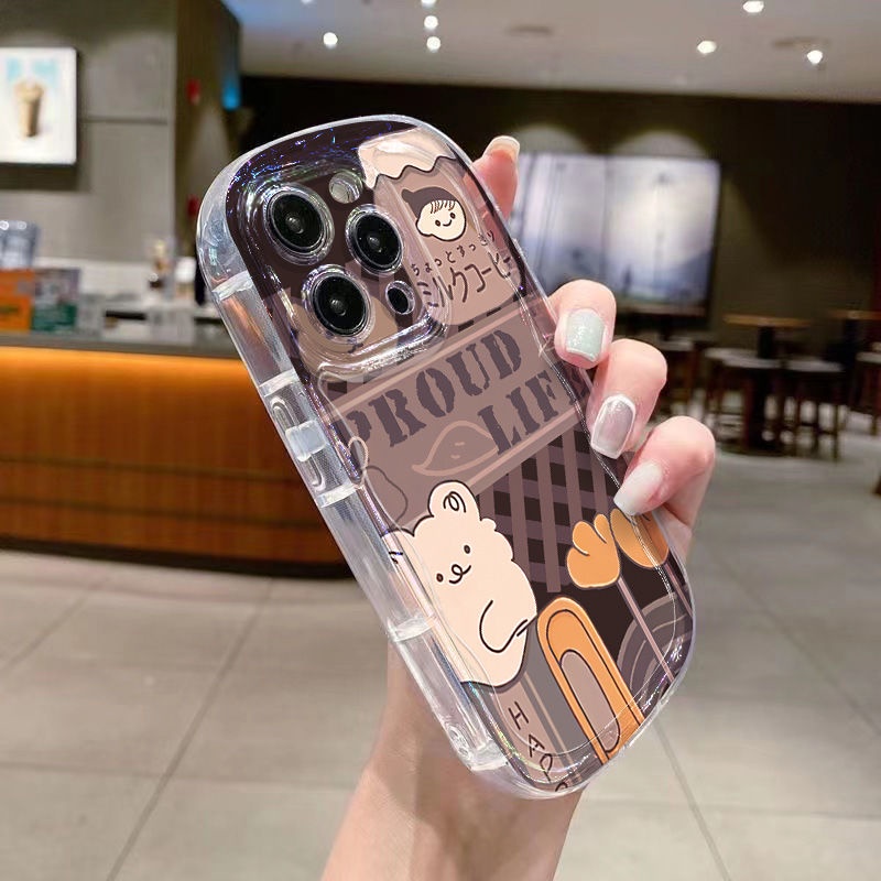 ✅Ốp Điện Thoại Mềm Trong Suốt Chống Sốc Hình Hộp Sữa Cho Iphone 12 8pxs / promax 11 713iPhone14 xr / CVGT