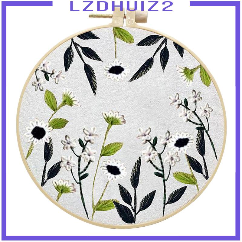 Bộ Tranh Đính Đá Tự Làm Hình Hoa Nghệ Thuật