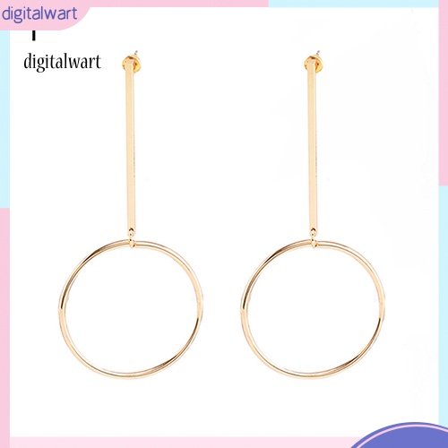 Kỹ Thuật Số| Khuyên Tai Nữ Hình Tròn Thời Trang Cổ Điển