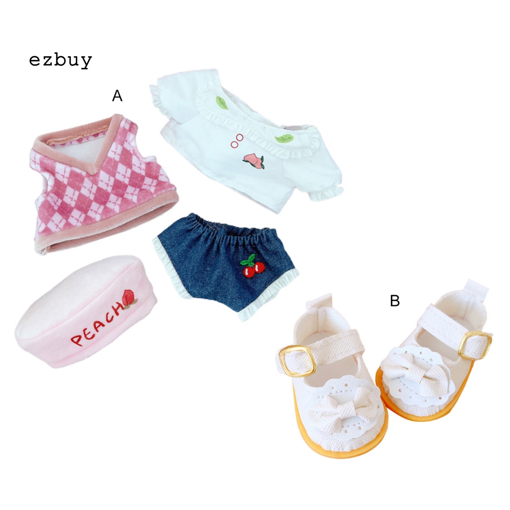 1 Bộ Quần Áo Màu Trắng Dành Cho Búp Bê