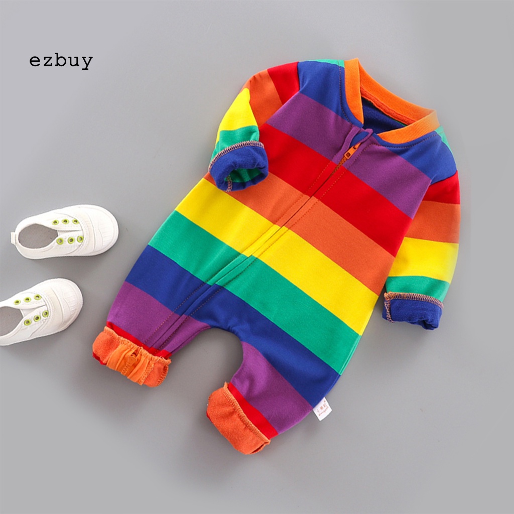 Bộ Áo Liền Quần Bằng Cotton Thân Thiện Với Da Nhiều Màu Sắc Dành Cho Bé Trai Gái