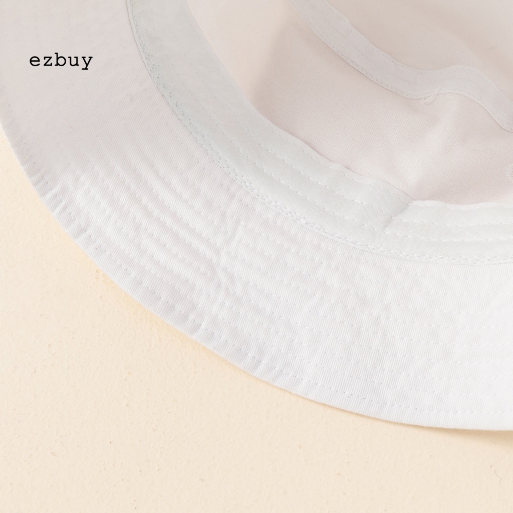 Mũ Tai Bèo Denim Chống Nắng Mềm Mại Màu Trơn Giặt Được Cho Bé