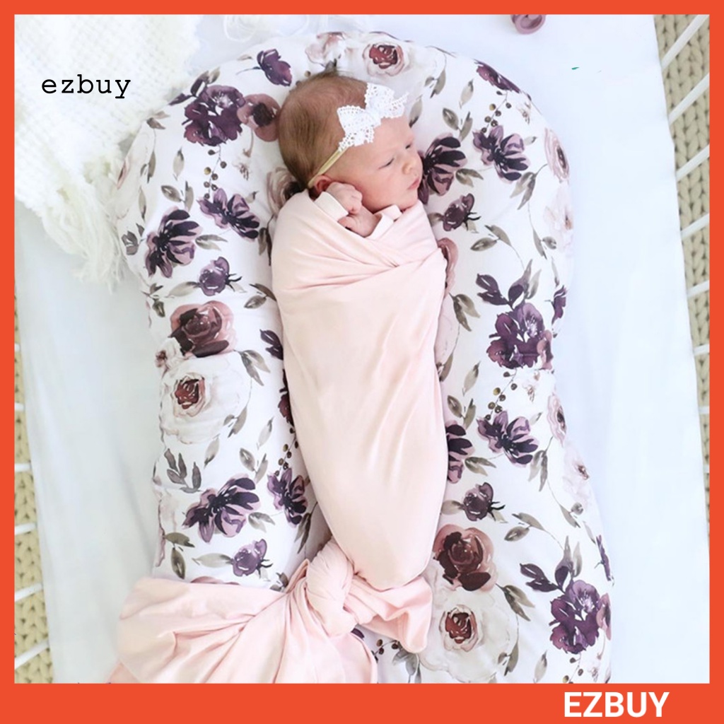 [EY] Ga Trải Giường Polyester Mềm Mại Không Dây Kéo Dễ Tháo Rời Giữ Sạch Cho Bé Sơ Sinh