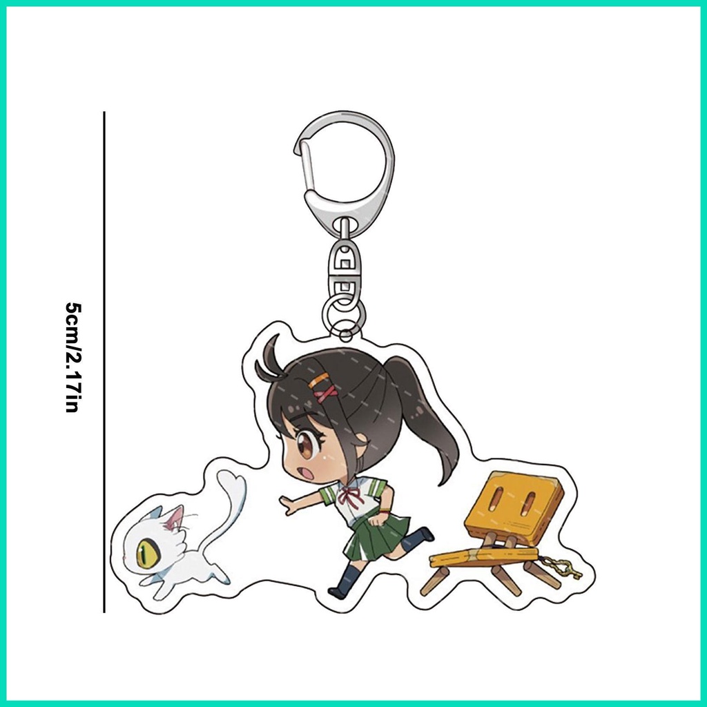 Móc Chìa Khóa Hình Cầu Phim Hoạt Hình Suzume no Tojimari Thời Trang