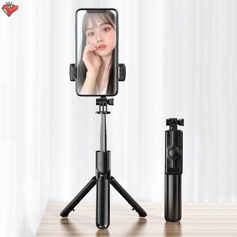 Gậy Selfie Bluetooth Không Dây FGCLSY Có Đèn Xoay 360 Độ Điều Khiển Từ Xa Phù Hợp Cho Chụp Ảnh Du Lịch