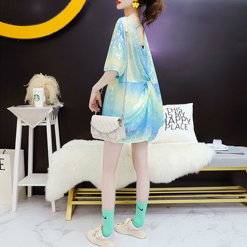 Áo Thun Tay Ngắn Dáng Rộng Phong Cách Mới Cho Nữ