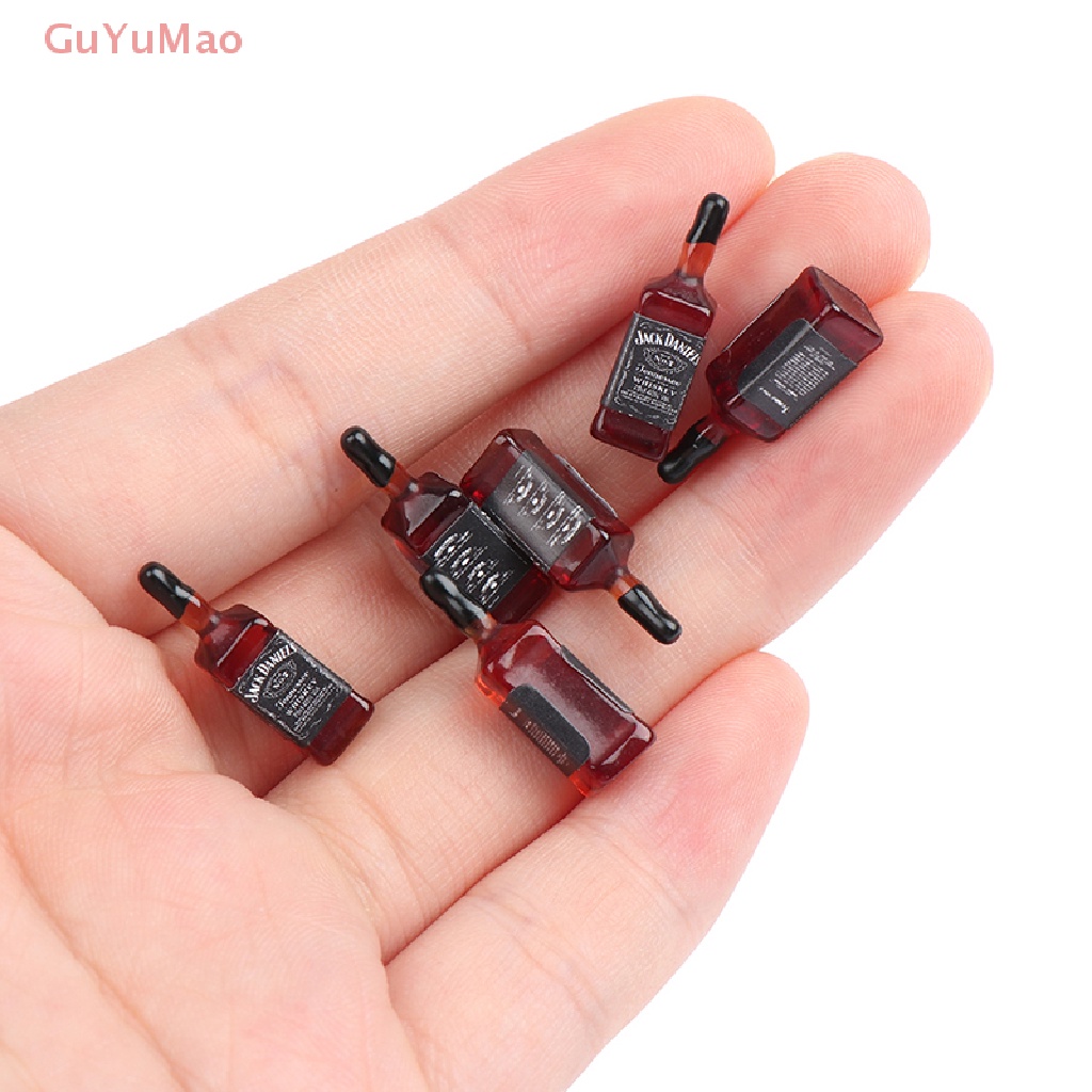 Set 10 Chai Rượu Mini Trang Trí Nhà Búp Bê