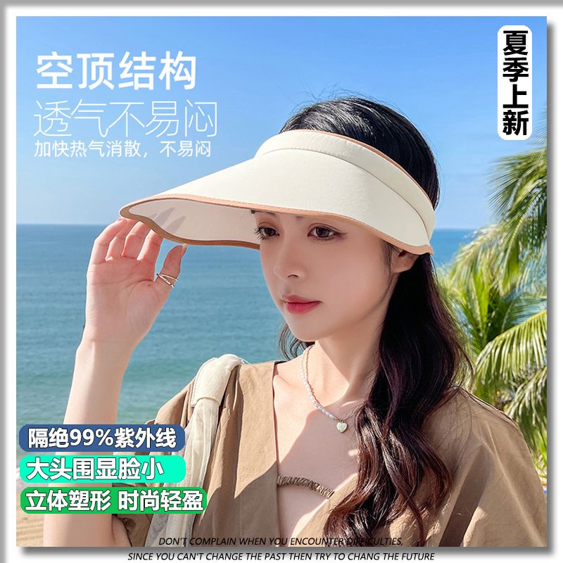 Mũ Lưỡi Trai Nửa Đầu Chống Tia Cực Tím Chống Nắng Siêu Dễ Thương Phù Hợp Cho Đi Xe Đạp ou