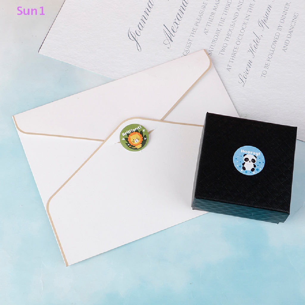 Set 500 Miếng Dán Sun1 &gt; 500 Hình Động Vật Dễ Thương Dùng Làm Phần Thưởng Cho Giáo Viên