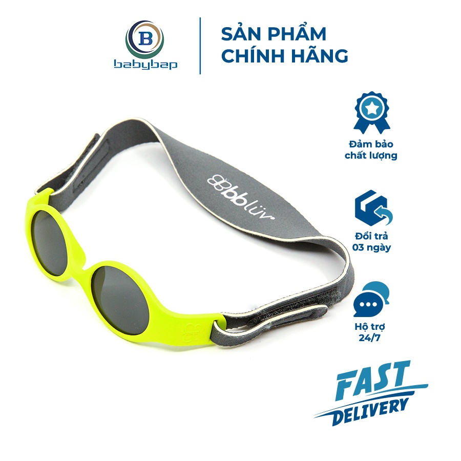 Kính Râm Chống Tia UV Cho Bé Bbluv Solar mini 0m+