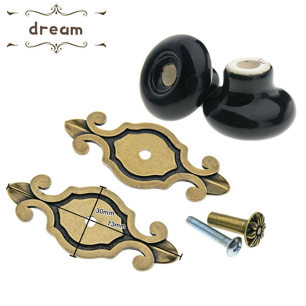 【DREAMLIFE】Door Knobs Pulls Replacement Set 6pcs Accessories Cupboard Door Drawer