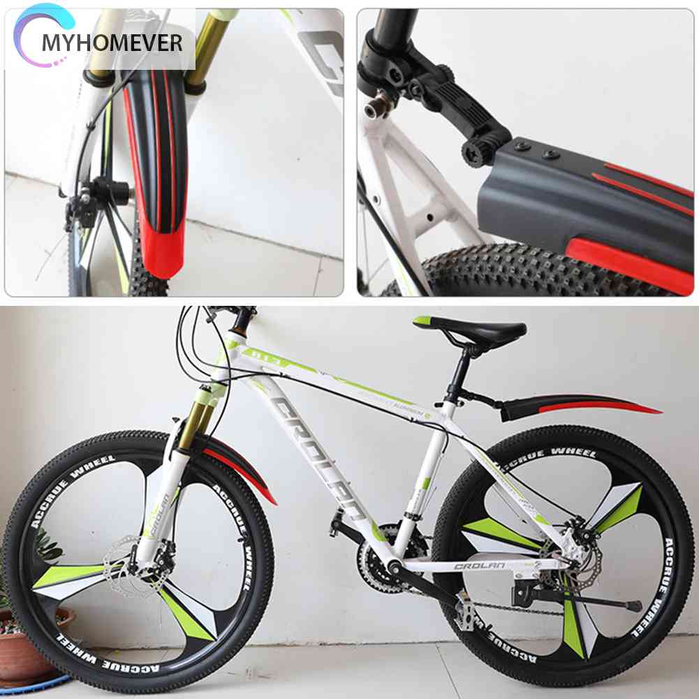 FENDER 2 Dè Chắn Bùn Trước Và Sau Cho Xe Đạp MTB 20-26 inch