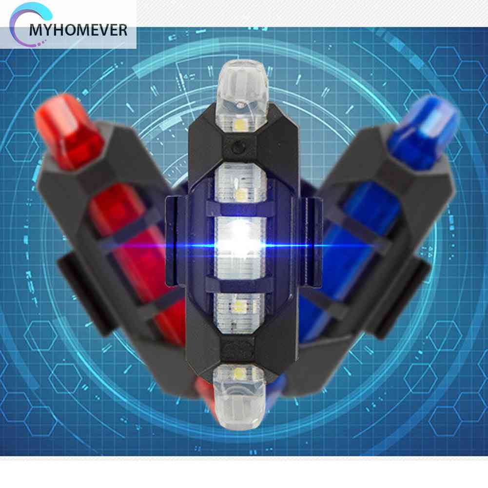 Đèn Hậu 5 Bóng LED Cho Xe Đạp