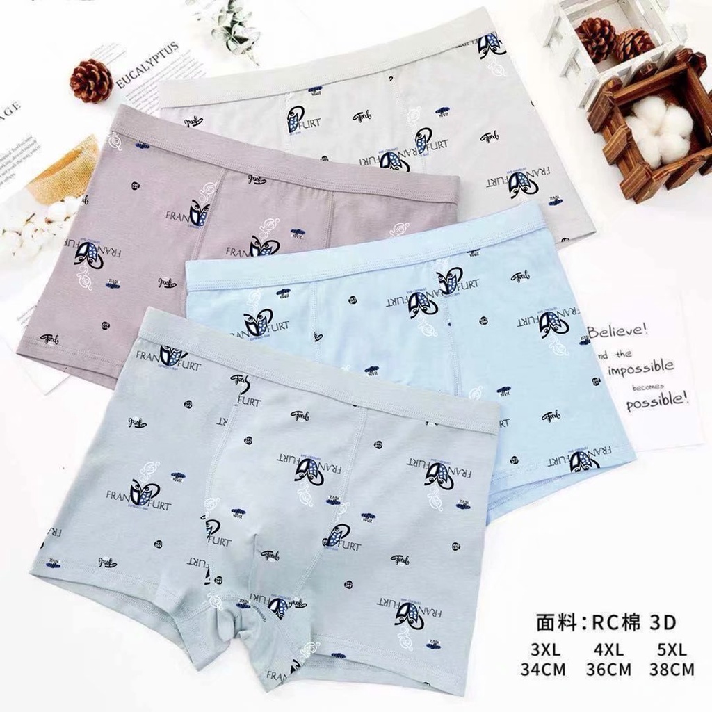 Quần Lót Cotton Thoải Mái Chất Lượng Cao Cho Nam