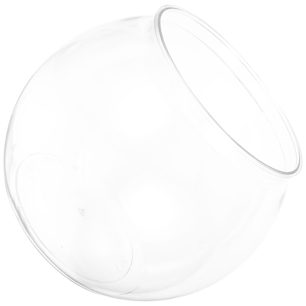 Chậu Trồng Cây Hình Tròn Trong Suốt Dùng Trang Trí