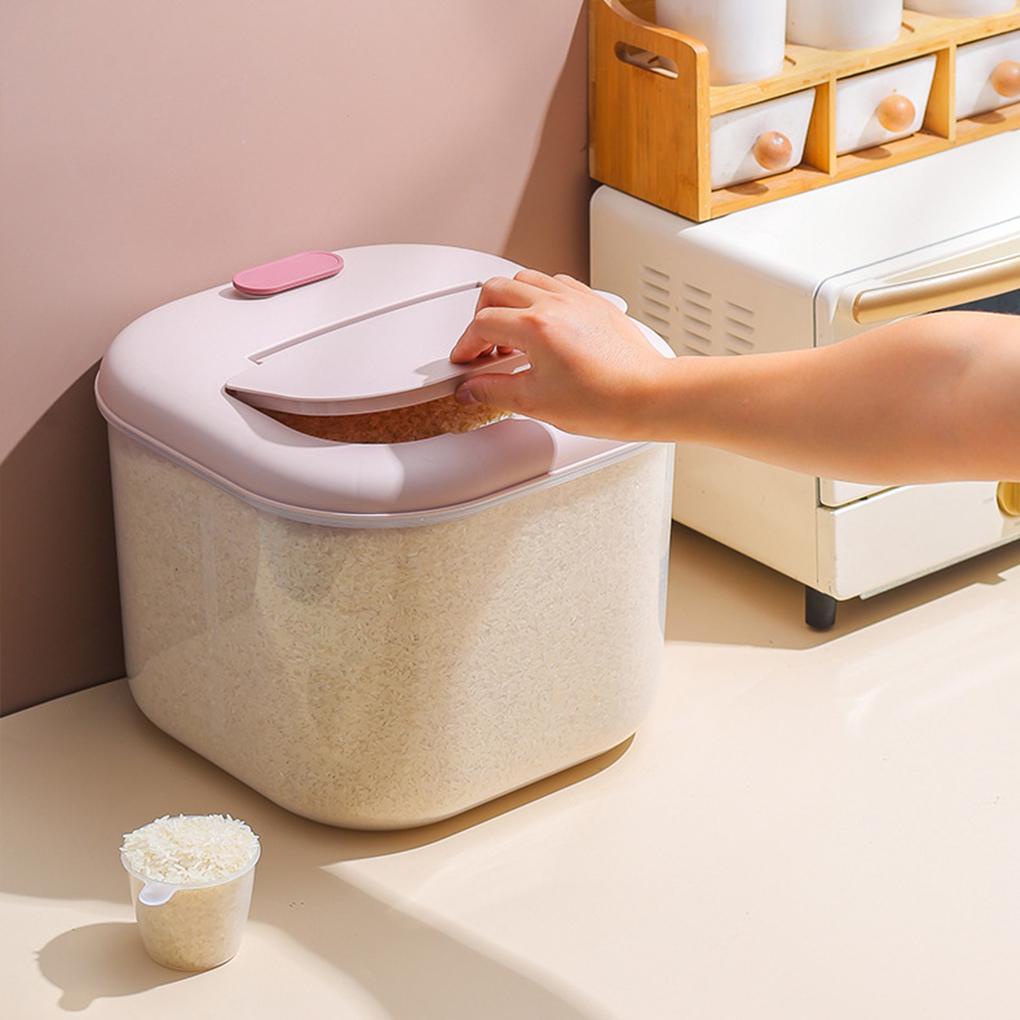 Hộp Đựng Thực Phẩm Có Nắp Chống Bụi Tái Sử Dụng Được 6KG