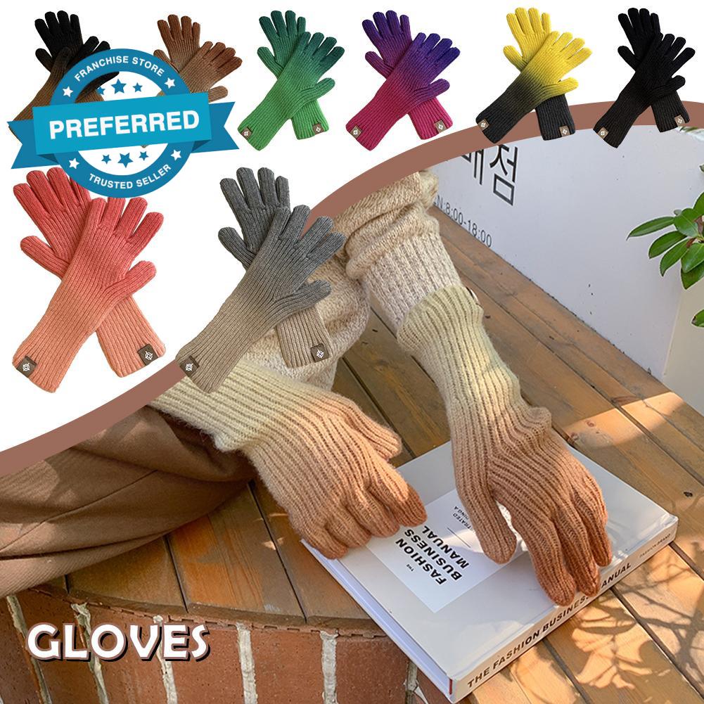 Đôi Găng Tay Lưới Hở Ngón Ấm Áp Cho Nữ M1X8