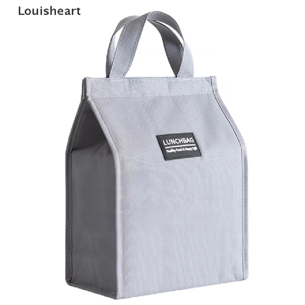 Louisheart Túi Đựng Hộp Cơm Trưa Vải Oxford Tiện Lợi