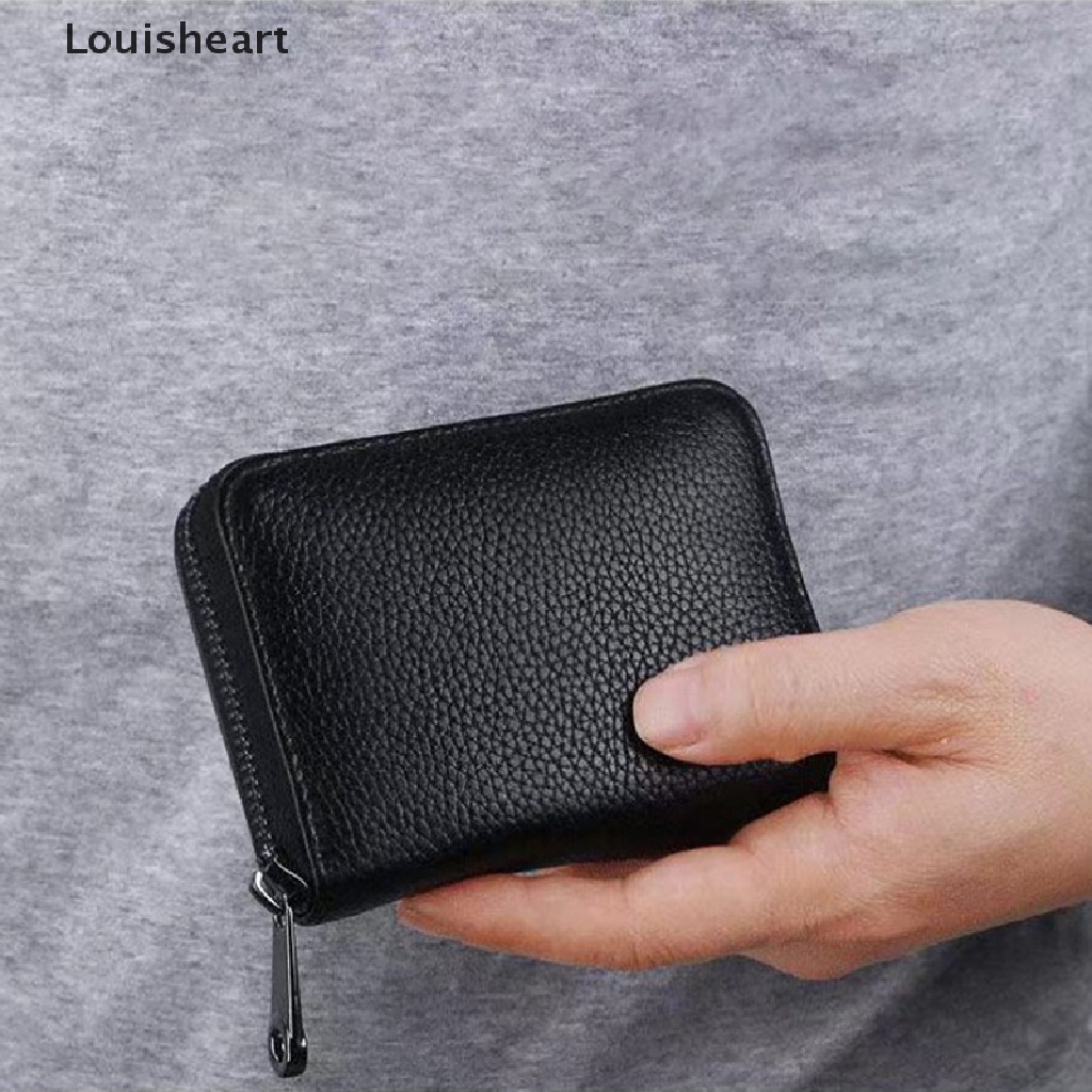 Ví Da PU Louisheart 20 Ngăn Đựng Thẻ Ngân Hàng / Tiền Xu Chống Khử Trùng TFG