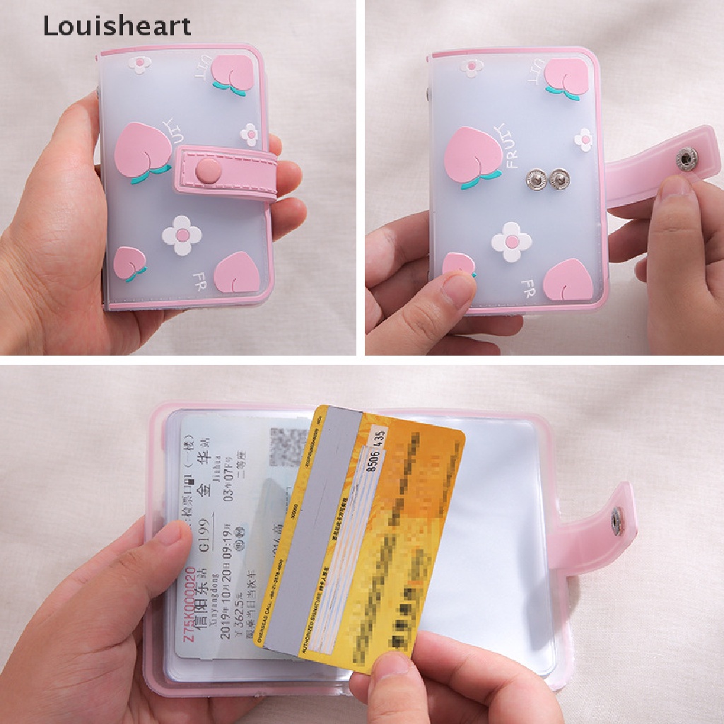 Album Đựng Ảnh 20 Ngăn Mini Bằng PVC Hiệu Louisheart TFG