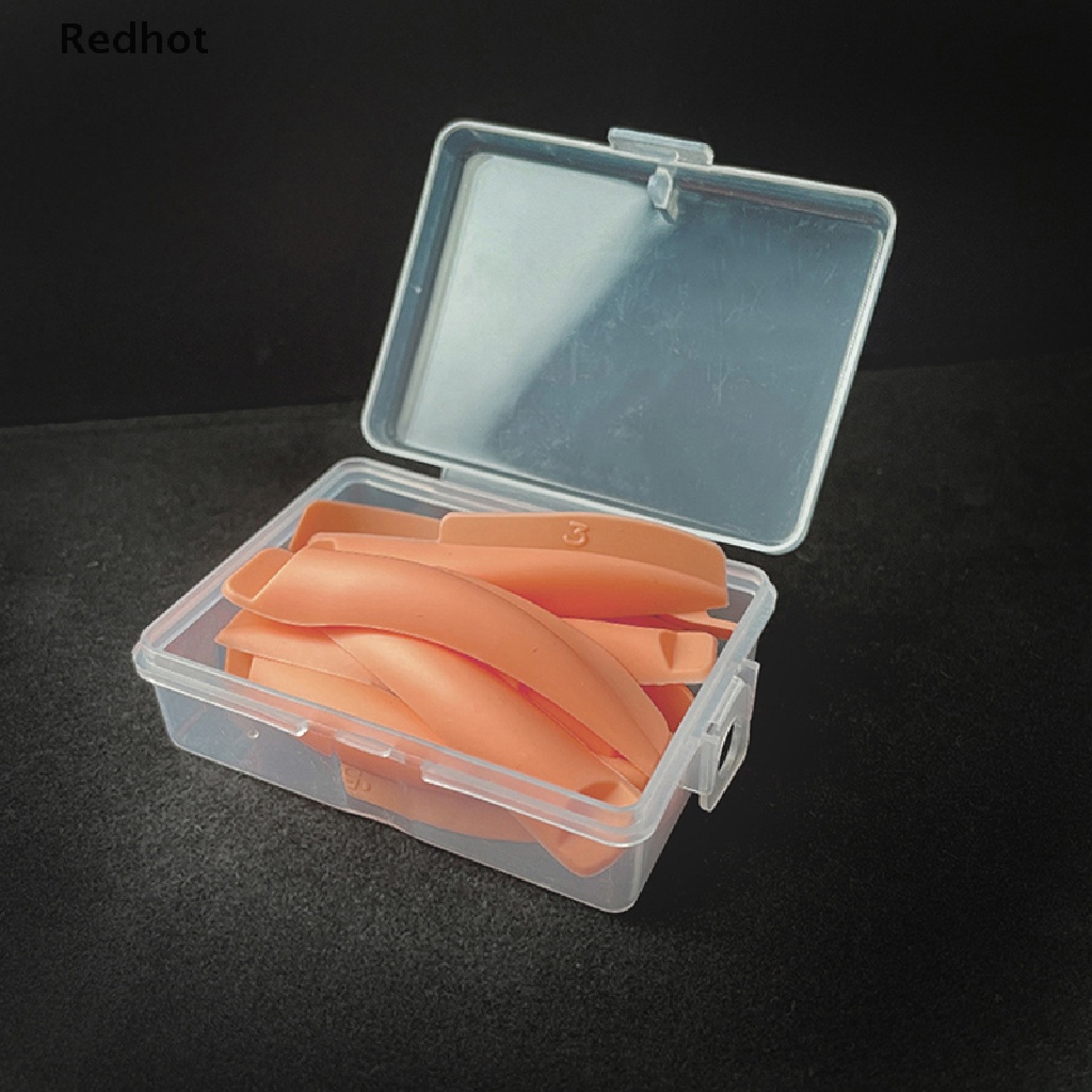 &lt; Redhot &gt; Hộp 5 Cặp Đệm Silicone Uốn Cong Lông Mi Có Thể Tái Sử Dụng