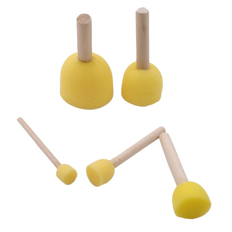 Set 39 Cọ Vẽ Tranh Bằng Bọt Biển Cho Bé