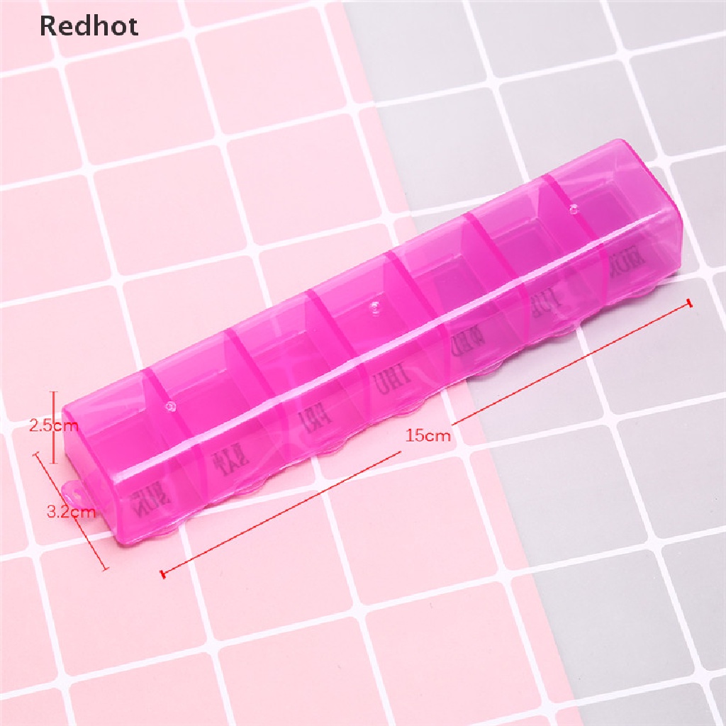 1 Hộp Đựng Thuốc 7 Ngày Trong Tuần Tiện Lợi