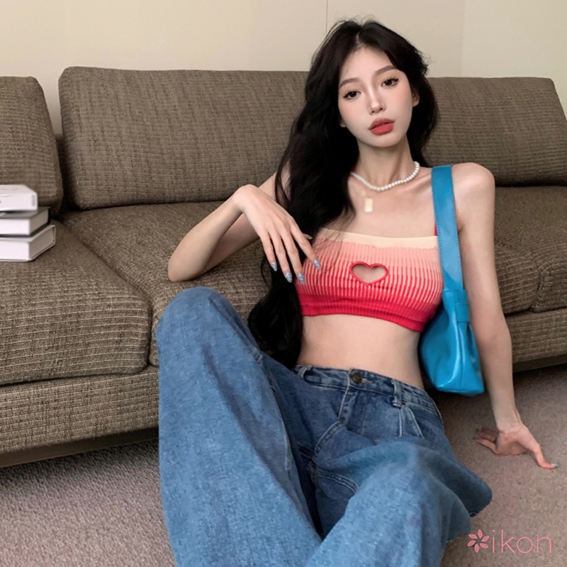 Áo Tank Top Dệt Kim Thiết Kế Quyến Rũ Cho Nữ