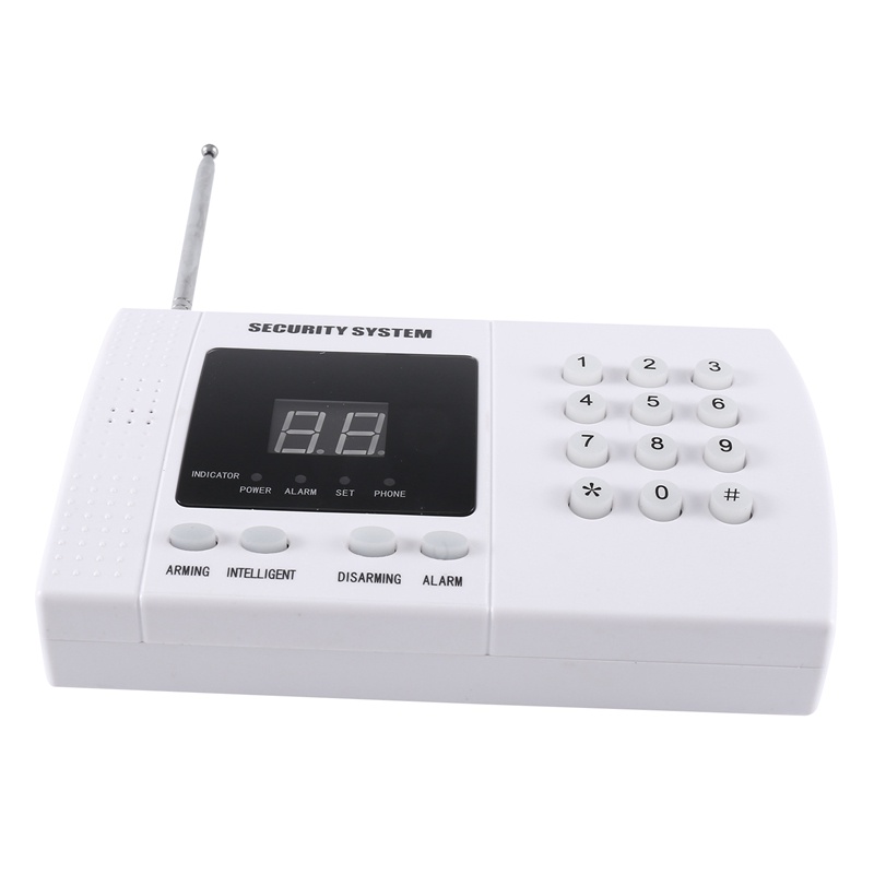 Hệ Thống Báo Động Hồng Ngoại Không Dây Chống Trộm Siren 99 Zone Gọi Điện Thoại Phích Cắm US