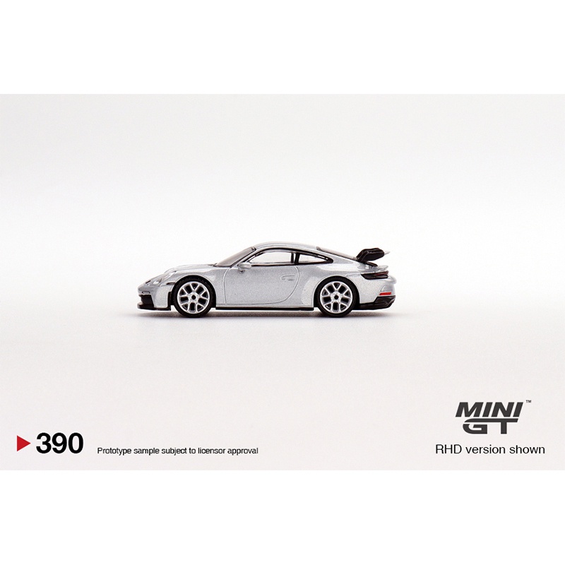 Mô Hình Xe Hơi Diorama 911 992 GT3 Bằng Hợp Kim Bạc Tỉ Lệ 1: 64 390