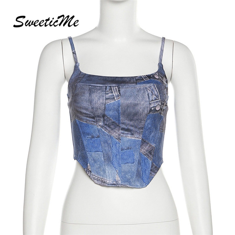 Áo Tank Top Hai Dây Hở Lưng Dáng Ôm Thời Trang 2023 Phong Cách Retro Quyến Rũ Dành Cho Nữ