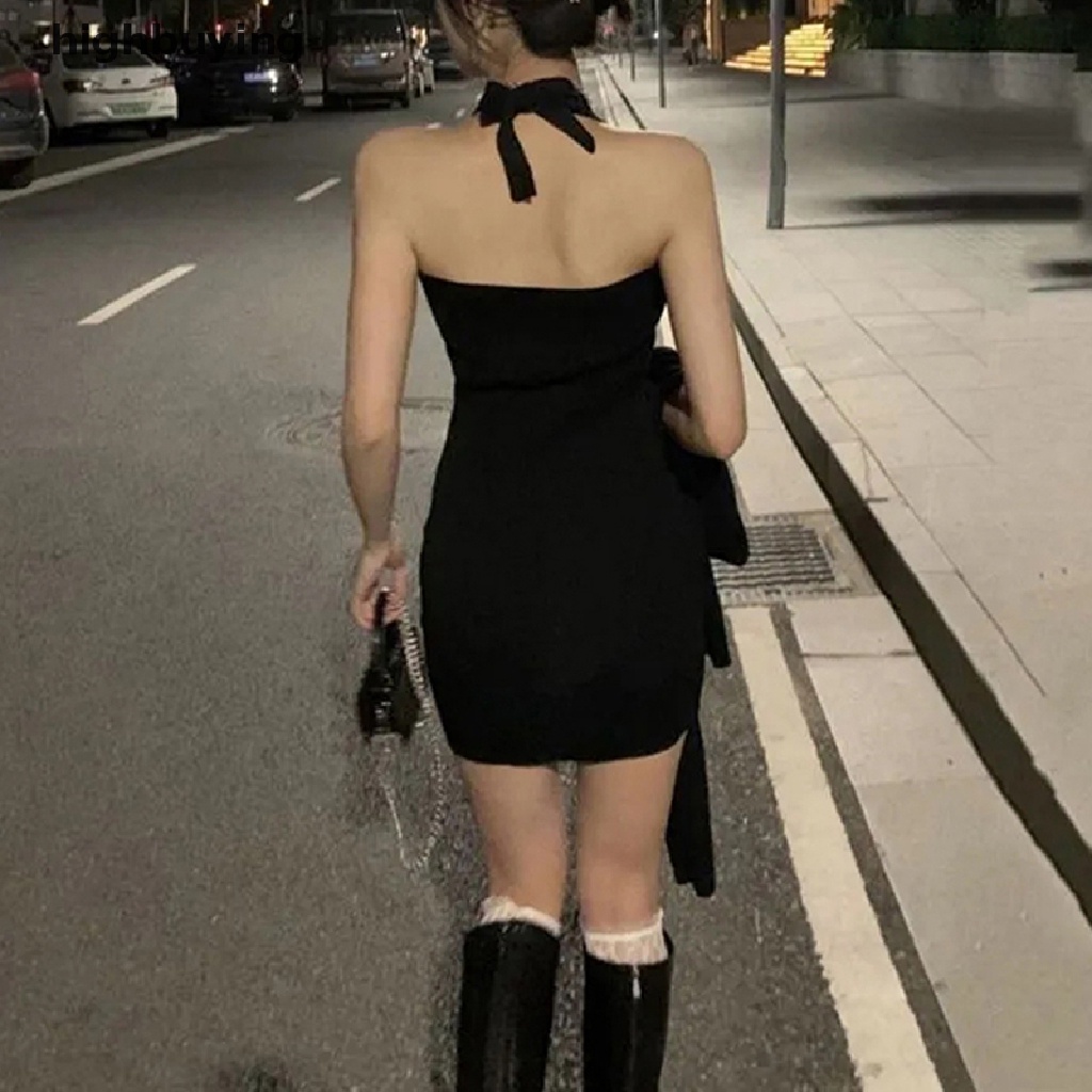 Hbvn Belle Đầm Sát Nách Màu Trơn Mềm Mại Phong Cách Đường Phố Trẻ Trung Cho Nữ
