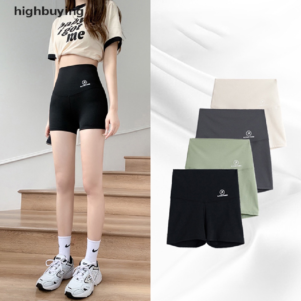 Quần Lót Boxer Lụa Lạnh Không Đường May Lưng Cao 12CM Cho Nữ