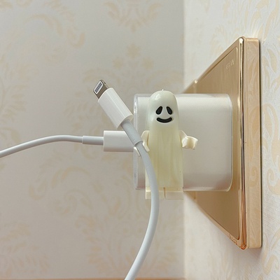 Giá Đỡ Cố Định Dây Cáp Sạc Cổng USB Tiện Dụng Cho Gia Đình / Văn Phòng